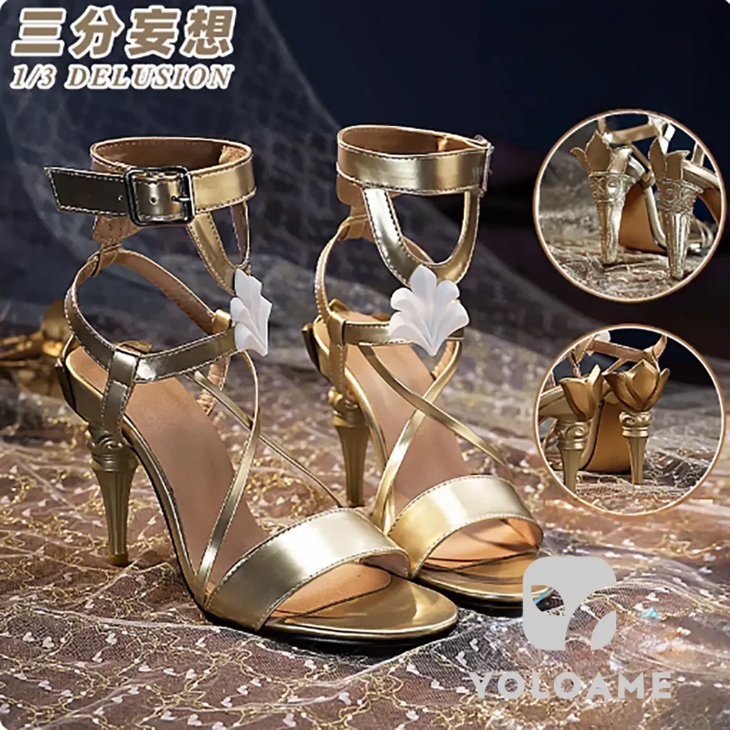 【三分妄想】崩壊スターレイル アグライア コスプレ衣装 | 公式正規品 1/3Delusion 靴 shoes