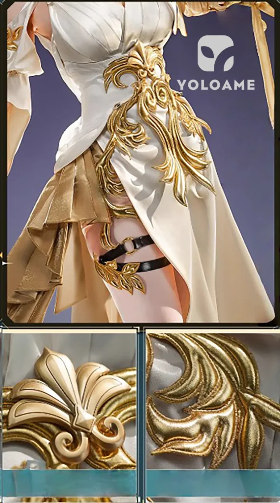 【三分妄想】崩壊スターレイル アグライア コスプレ衣装 | 公式正規品 1/3Delusion 詳細7