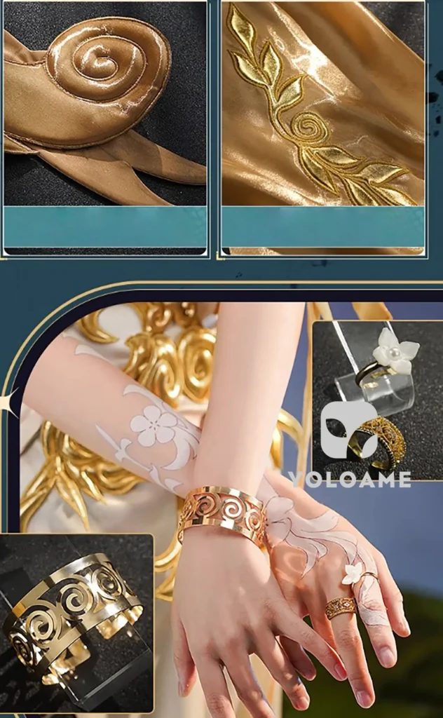 【三分妄想】崩壊スターレイル アグライア コスプレ衣装 | 公式正規品 1/3Delusion 詳細4