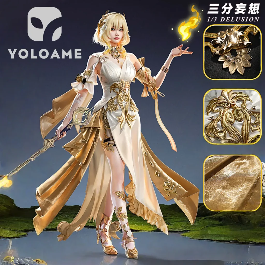 【三分妄想】崩壊スターレイル アグライア コスプレ衣装 | 公式正規品 1/3Delusion