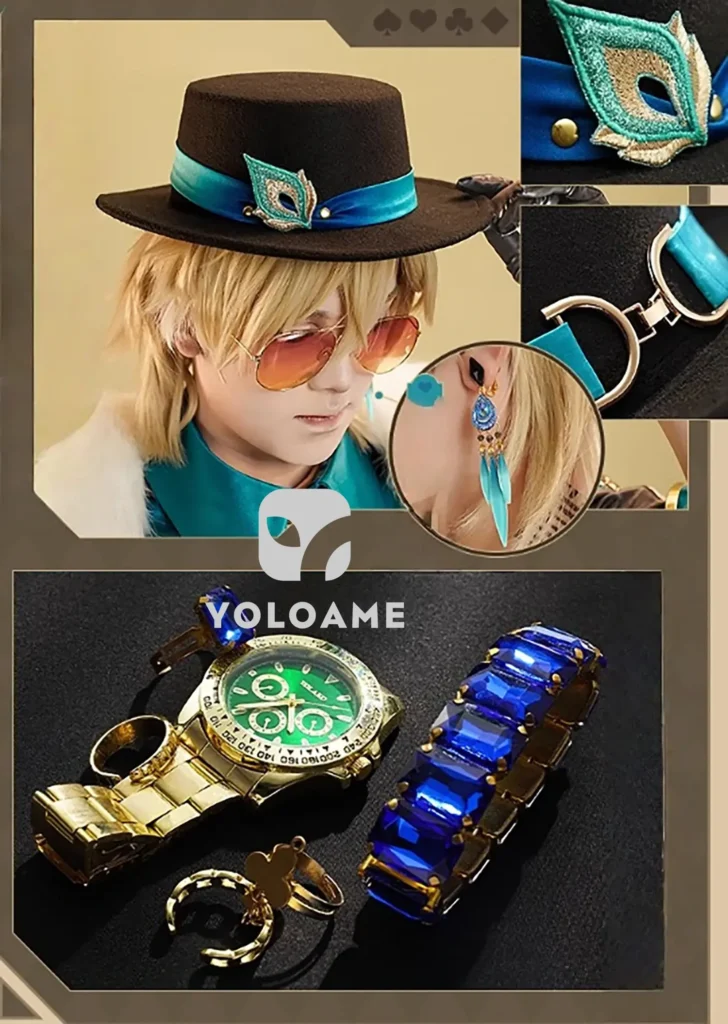 【三分妄想】崩壊スターレイル アベンチュリン コスプレ衣装 | 公式正規品 1/3Delusion 詳細13