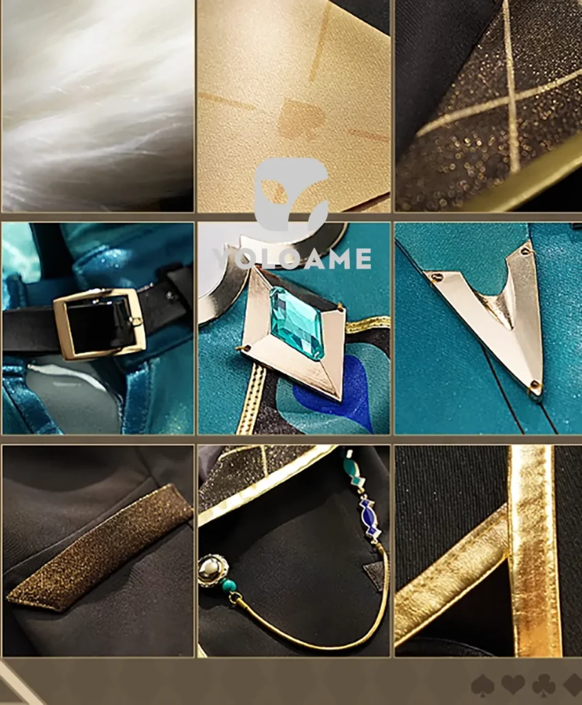 【三分妄想】崩壊スターレイル アベンチュリン コスプレ衣装 | 公式正規品 1/3Delusion 詳細11