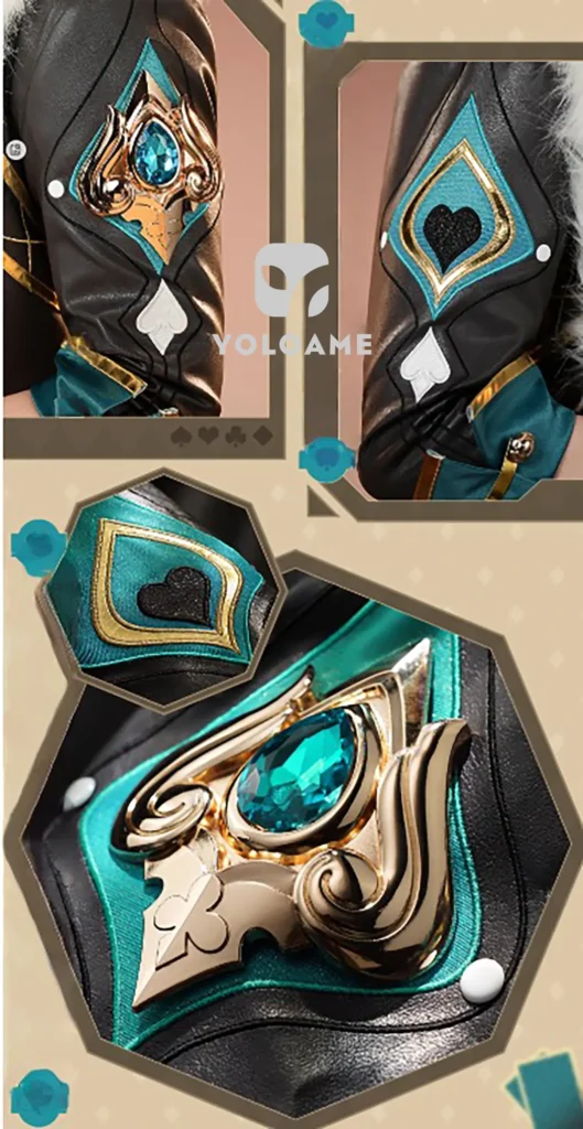 【三分妄想】崩壊スターレイル アベンチュリン コスプレ衣装 | 公式正規品 1/3Delusion 詳細9