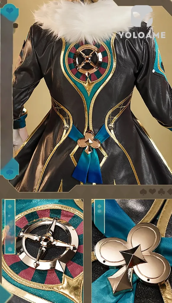 【三分妄想】崩壊スターレイル アベンチュリン コスプレ衣装 | 公式正規品 1/3Delusion 詳細7