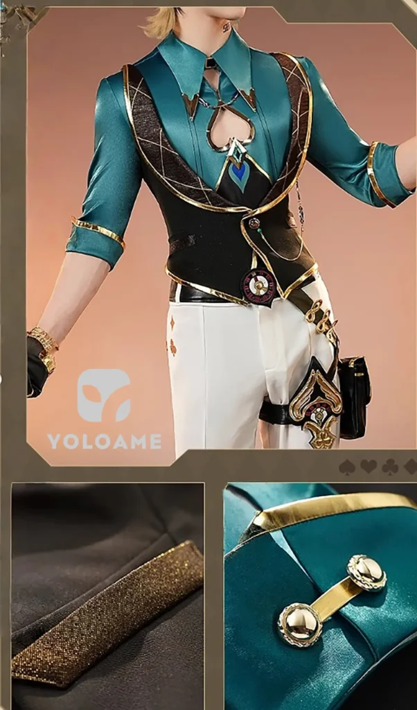 【三分妄想】崩壊スターレイル アベンチュリン コスプレ衣装 | 公式正規品 1/3Delusion 詳細5