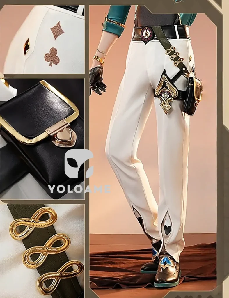 【三分妄想】崩壊スターレイル アベンチュリン コスプレ衣装 | 公式正規品 1/3Delusion 詳細2