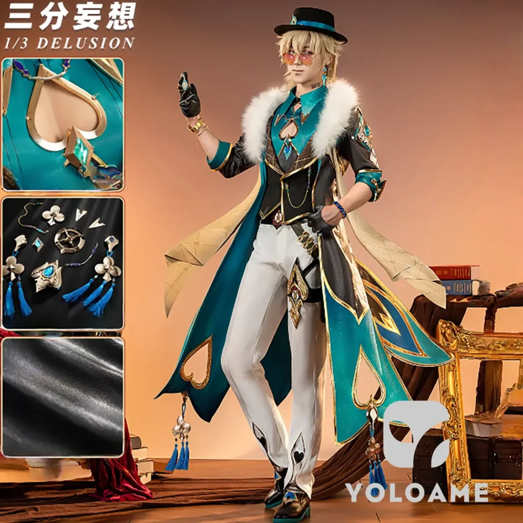 【三分妄想】崩壊スターレイル アベンチュリン コスプレ衣装 | 公式正規品 1/3Delusion