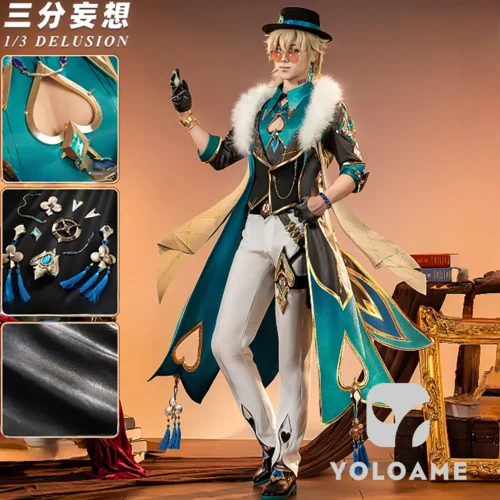 【三分妄想】崩壊スターレイル アベンチュリン コスプレ衣装 | 公式正規品 1/3Delusion