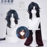 【三分妄想】崩壊スターレイル 刃 コスプレ衣装 | 公式正規品 1/3Delusion ウィッグ wig