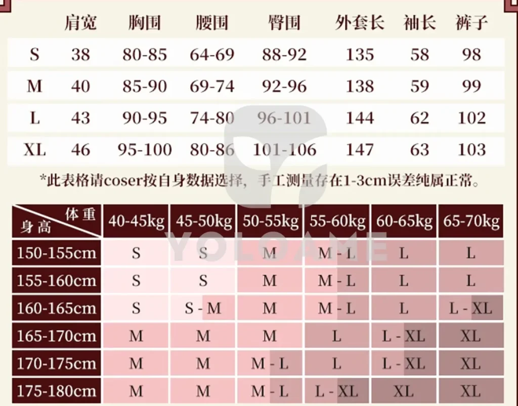 【三分妄想】崩壊スターレイル 刃 コスプレ衣装 | 公式正規品 1/3Delusion サイズ size