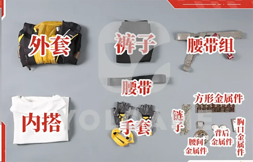 【三分妄想】崩壊スターレイル 穹 コスプレ衣装 | 公式正規品 1/3Delusion セット set