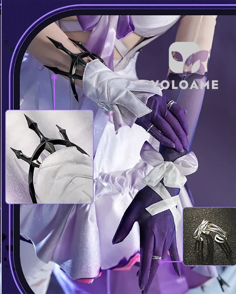 【三分妄想】崩壊スターレイル キャストリス コスプレ衣装 | 公式正規品 1/3Delusion 詳細5