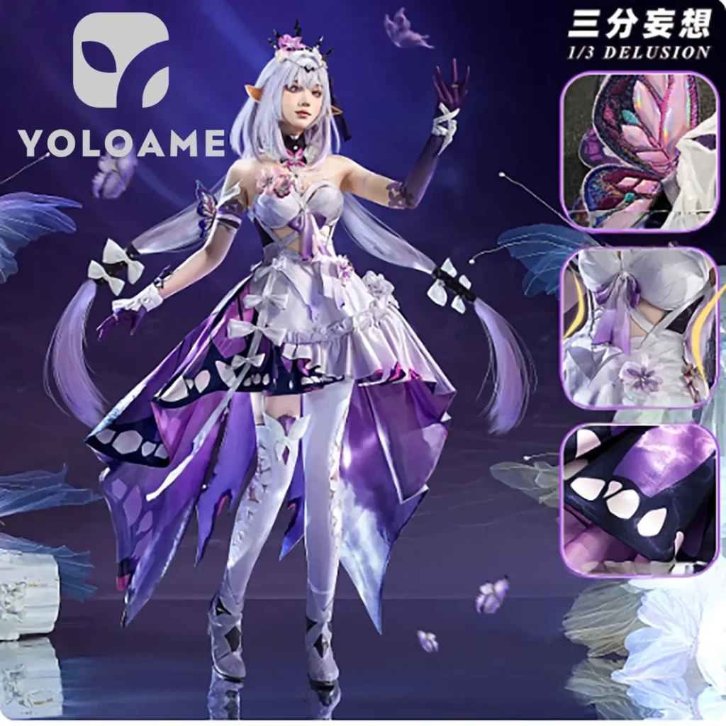 【三分妄想】崩壊スターレイル キャストリス コスプレ衣装 | 公式正規品 1/3Delusion