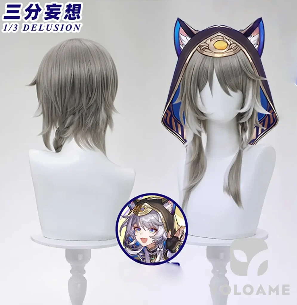 【三分妄想】崩壊スターレイル サファイア コスプレ衣装 | 公式正規品 1/3Delusion ウィッグ wig