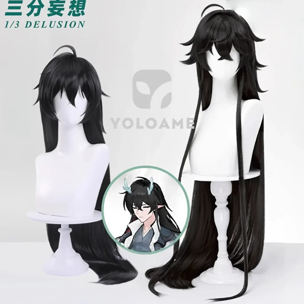 【三分妄想】崩壊スターレイル 丹恒・飲月 コスプレ衣装 | 公式正規品 1/3Delusion ウィッグ wig