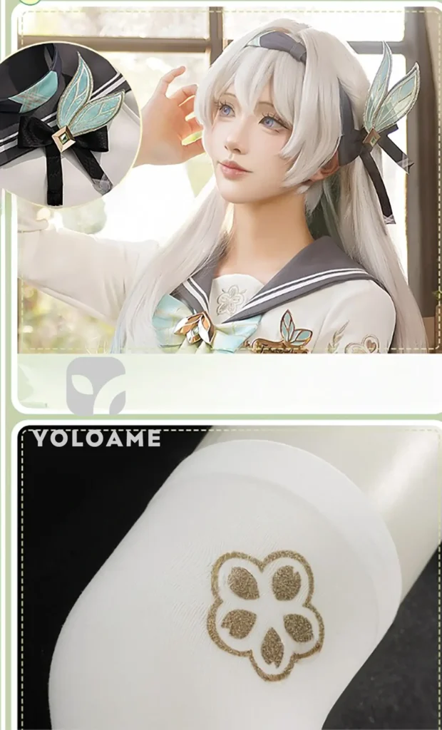 【三分妄想】崩壊スターレイル ホタル コスプレVer2 衣装 | 公式正規品 1/3Delusion 詳細3