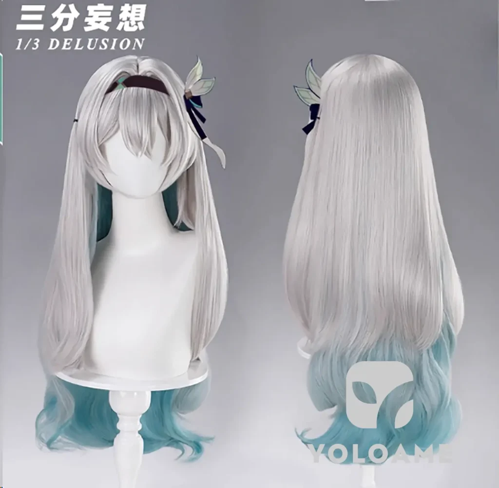 【三分妄想】崩壊スターレイル ホタル コスプレ衣装 | 公式正規品 1/3Delusion ウィッグ wig