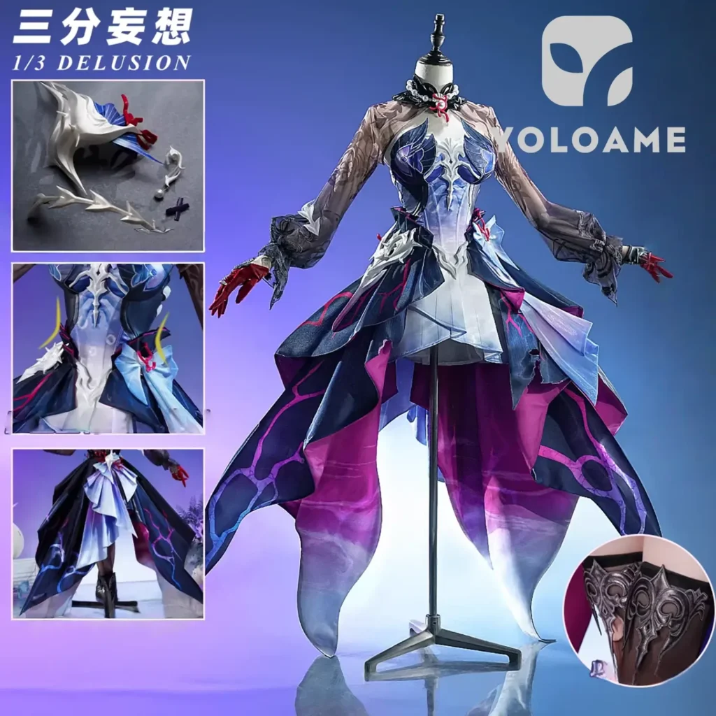 【三分妄想】崩壊スターレイル セイレンス コスプレ衣装 [スタレ] [Hysilens] コスチューム 1/3Delusion