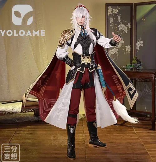 honkai-star-rail-jing-yuan-cosplay-outfit-front 【三分妄想】崩壊スターレイル 景元 コスプレ衣装 スタレ Jing Yuan コスチューム 1/3Delusion