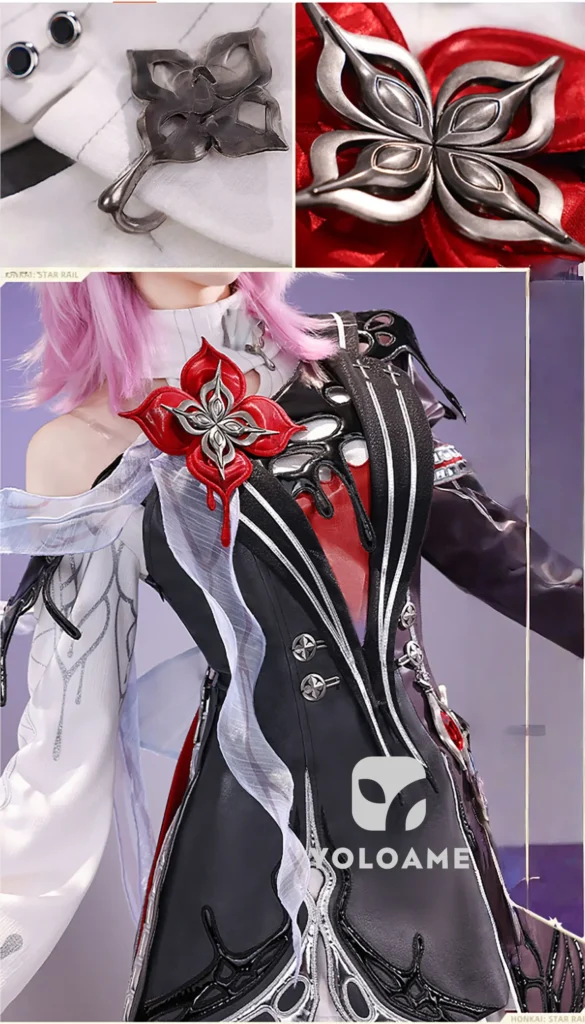 【三分妄想】崩壊スターレイル 長夜月 コスプレ衣装 | 公式正規品 1/3Delusion 詳細15