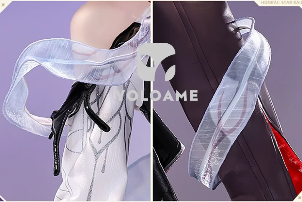 【三分妄想】崩壊スターレイル 長夜月 コスプレ衣装 | 公式正規品 1/3Delusion 詳細8