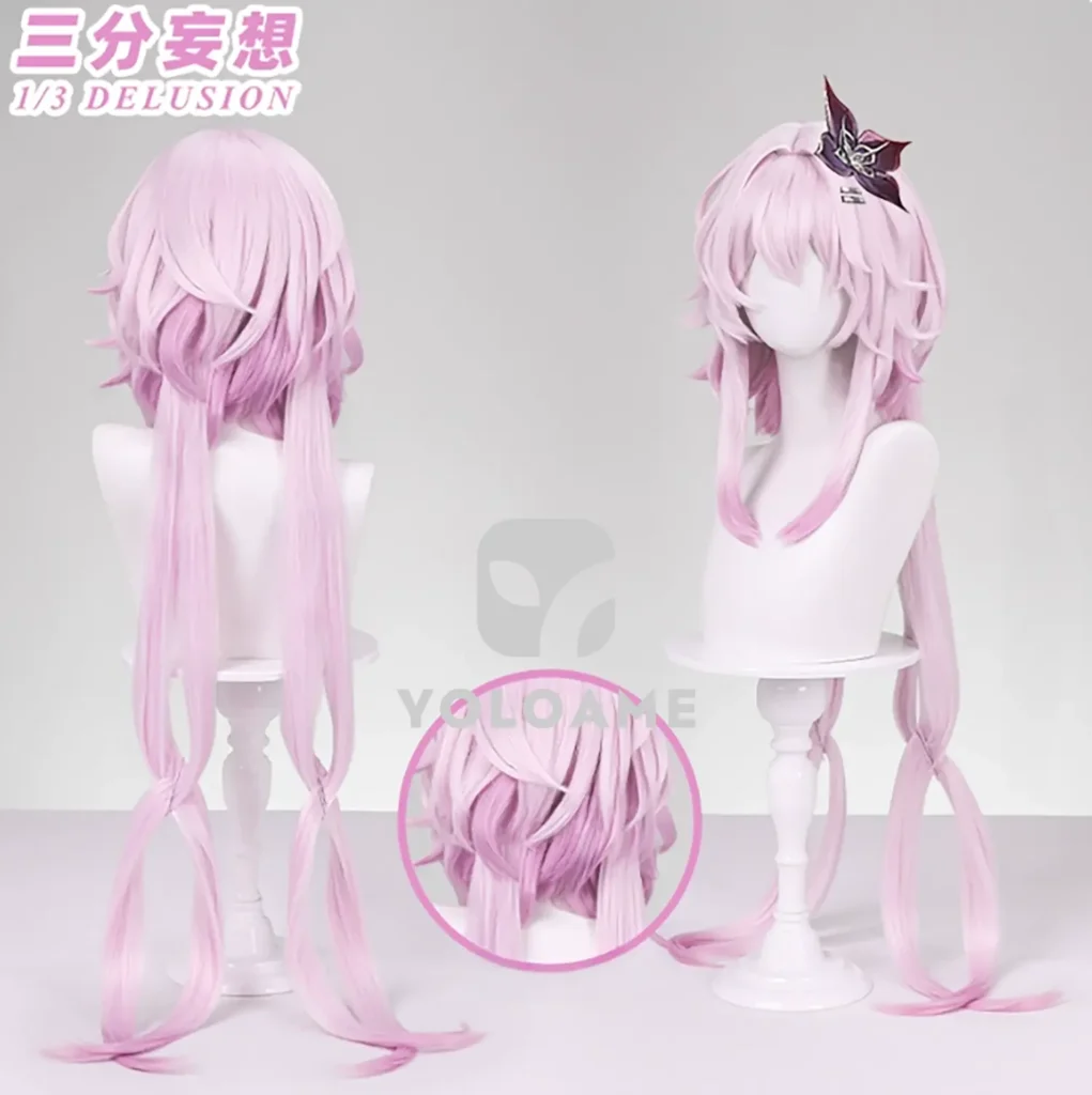 【三分妄想】崩壊スターレイル 長夜月 コスプレ衣装 | 公式正規品 1/3Delusion ウィッグ wig