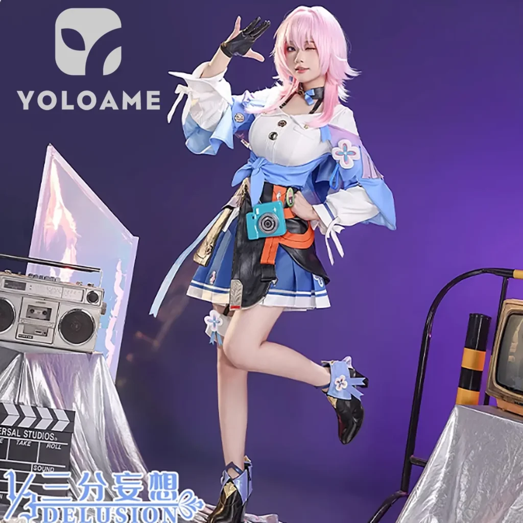 【三分妄想】崩壊スターレイル 三月なのか Ver2 コスプレ衣装 | 公式正規品 1/3Delusion