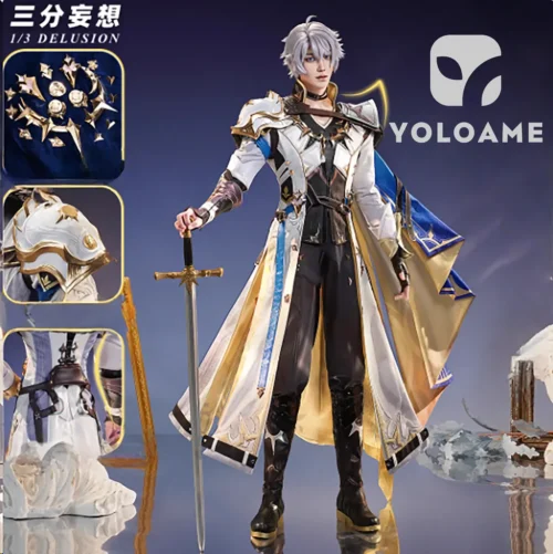 honkai-star-rail-phainon-cosplay-outfit-detail-03 【三分妄想】崩壊スターレイル ファイノン コスプレ衣装 | 公式正規品 1/3Delusion