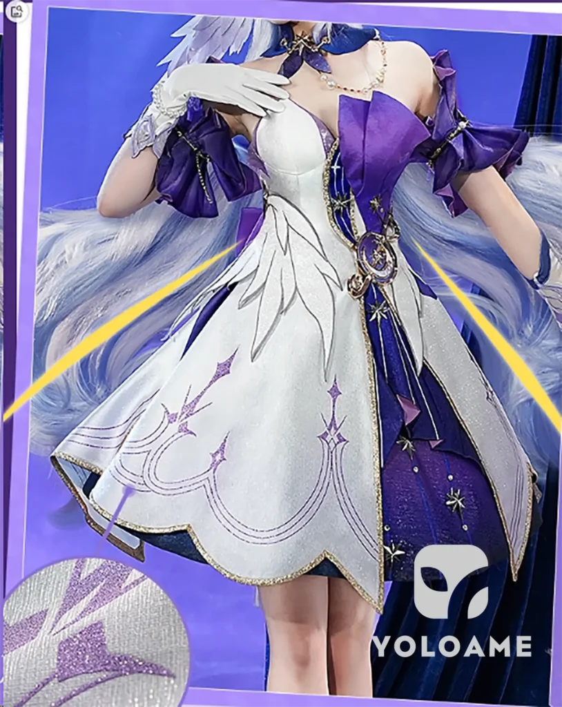 【三分妄想】崩壊スターレイル ロビン コスプレ衣装 | 公式正規品 1/3Delusion 詳細14