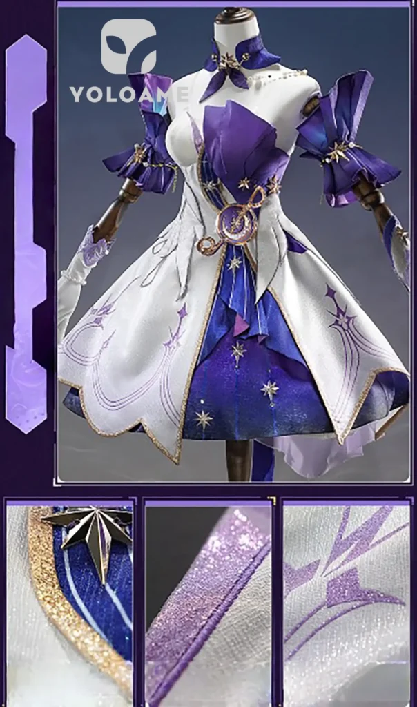 【三分妄想】崩壊スターレイル ロビン コスプレ衣装 | 公式正規品 1/3Delusion 詳細9