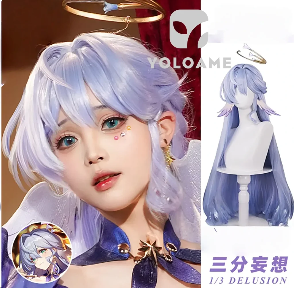 【三分妄想】崩壊スターレイル ロビン コスプレ衣装 | 公式正規品 1/3Delusion ウィッグ wig