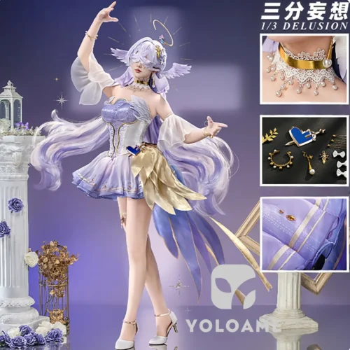 honkai-star-rail-robin-cosplay-outfit-front 【三分妄想】崩壊スターレイル ロビンVer2 コスプレ衣装 | 公式正規品 1/3Delusion