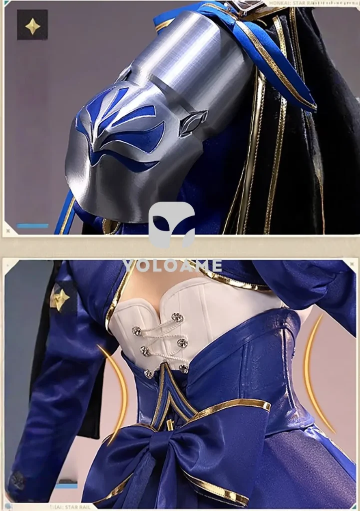 【三分妄想】崩壊スターレイル セイバー コスプレ衣装 [スタレ] [Saber] コスチューム 1/3Delusion 詳細9