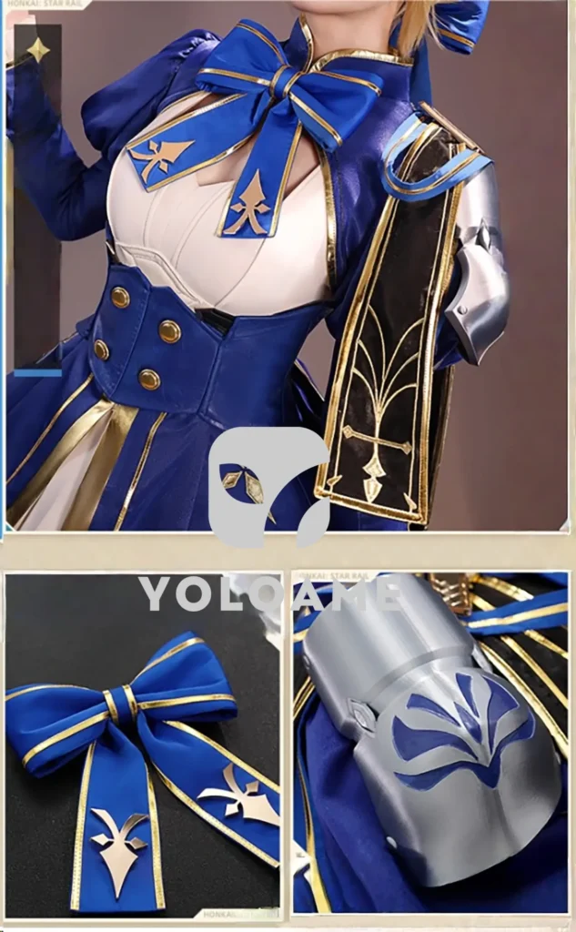 【三分妄想】崩壊スターレイル セイバー コスプレ衣装 [スタレ] [Saber] コスチューム 1/3Delusion 詳細8