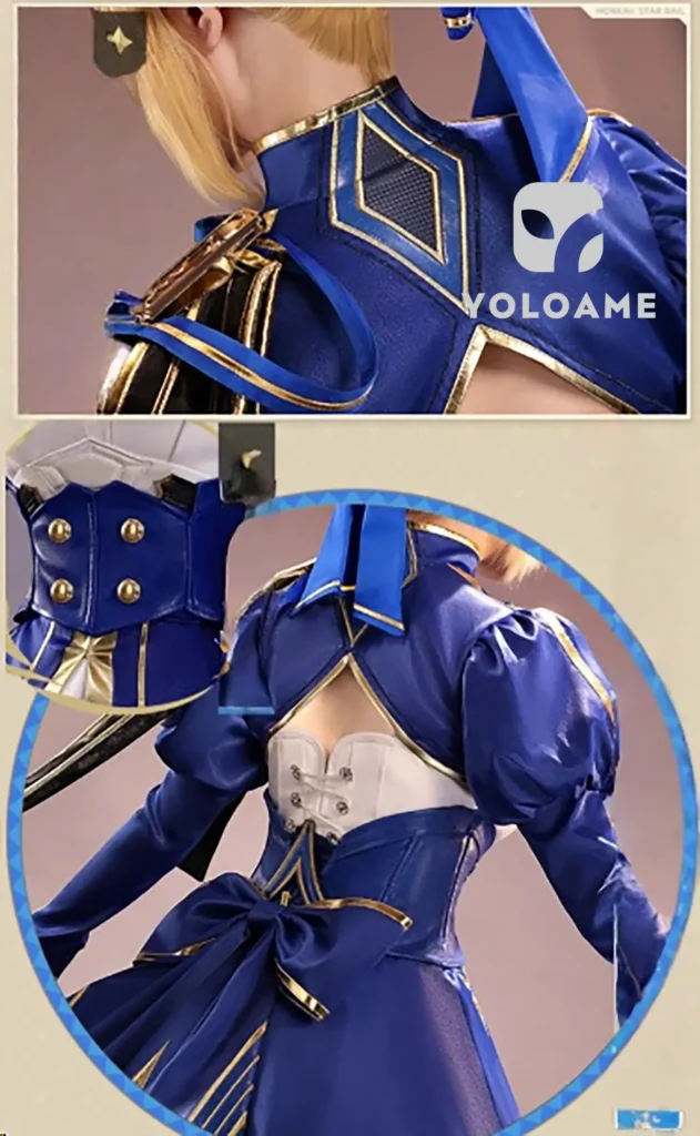 【三分妄想】崩壊スターレイル セイバー コスプレ衣装 [スタレ] [Saber] コスチューム 1/3Delusion 詳細7