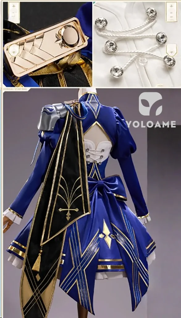 【三分妄想】崩壊スターレイル セイバー コスプレ衣装 [スタレ] [Saber] コスチューム 1/3Delusion 詳細6