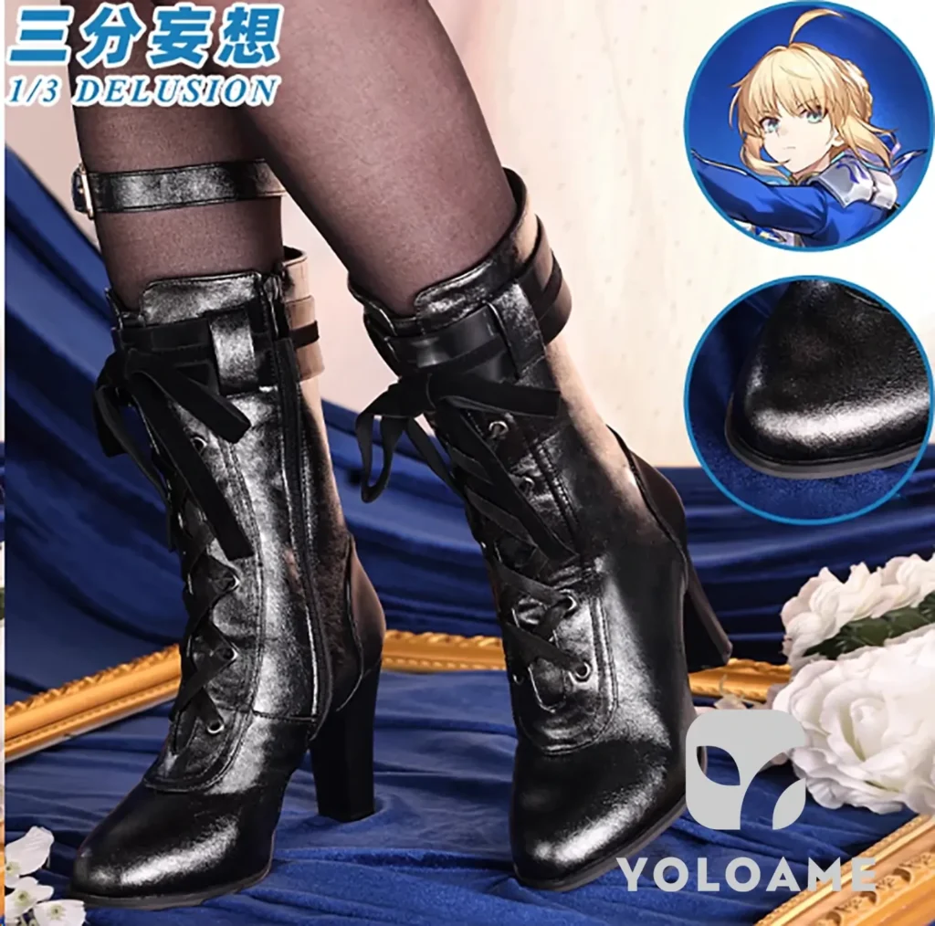 【三分妄想】崩壊スターレイル セイバー コスプレ衣装 [スタレ] [Saber] コスチューム 1/3Delusion 靴 shoes