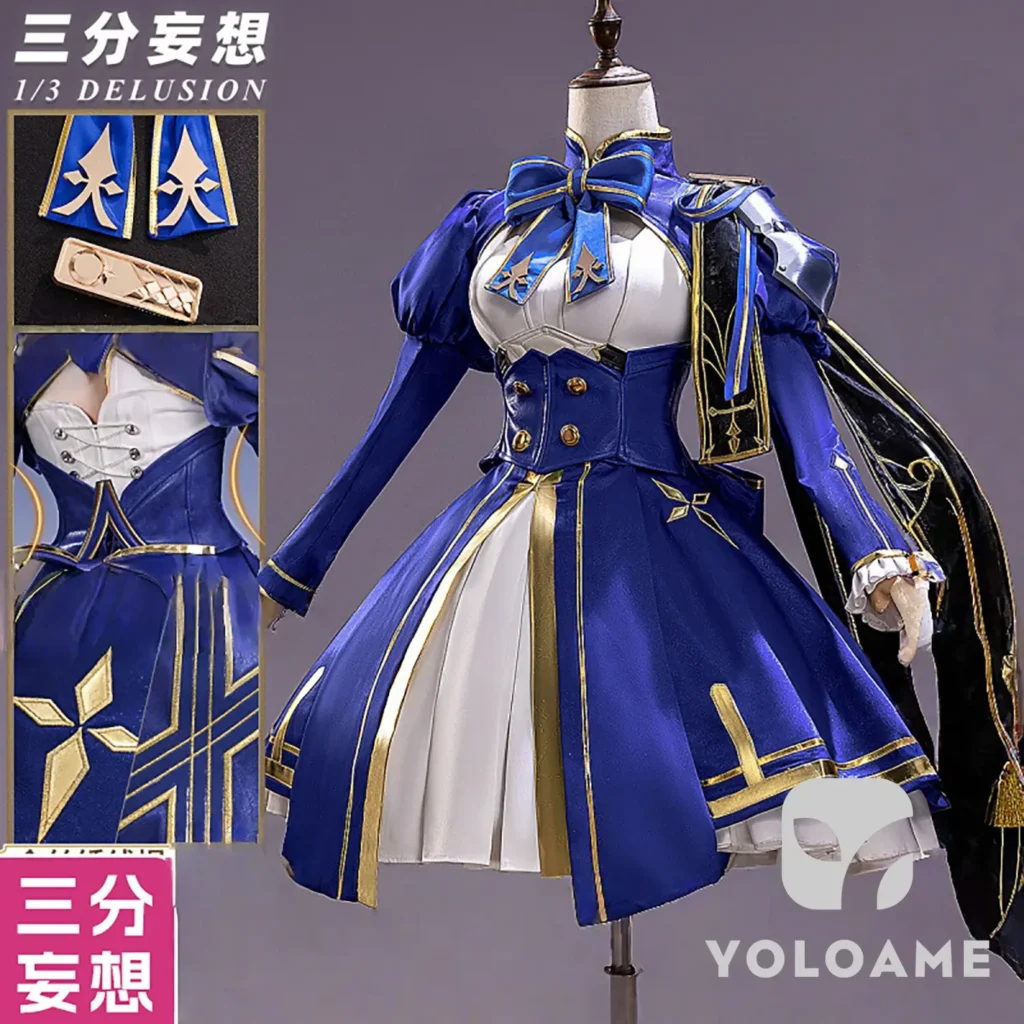 【三分妄想】崩壊スターレイル セイバー コスプレ衣装 [スタレ] [Saber] コスチューム 1/3Delusion