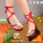【三分妄想】崩壊スターレイル 花火 コスプレ衣装 | 公式正規品 1/3Delusion 靴 shoes