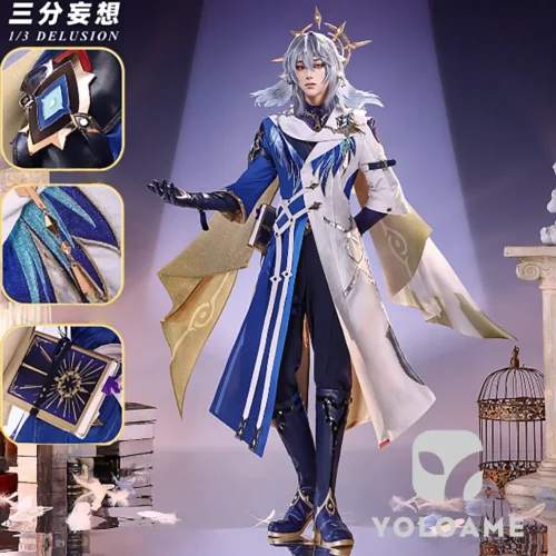 honkai-star-rail-sunday-cosplay-outfit-front 【三分妄想】崩壊スターレイル サンデー Ver2 コスプレ衣装 | 公式正規品 1/3Delusion