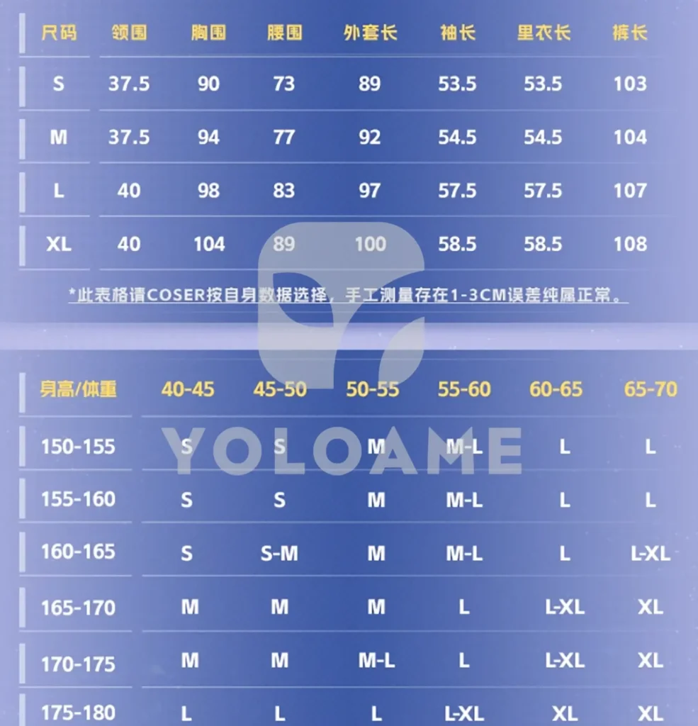 【三分妄想】崩壊スターレイル サンデー コスプレ衣装 | 公式正規品 1/3Delusion サイズ size