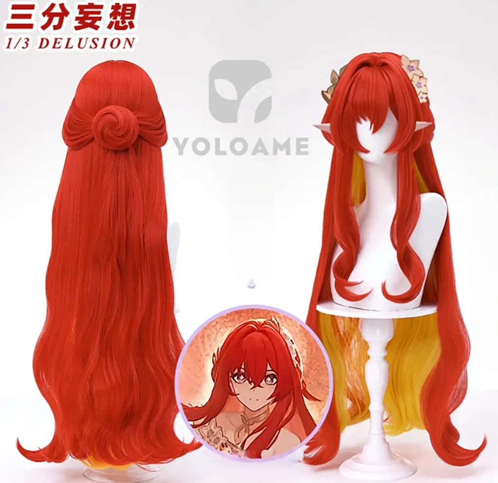 【三分妄想】崩壊スターレイル トリスビアス コスプレ衣装 | 公式正規品 1/3Delusion ウィッグ wig