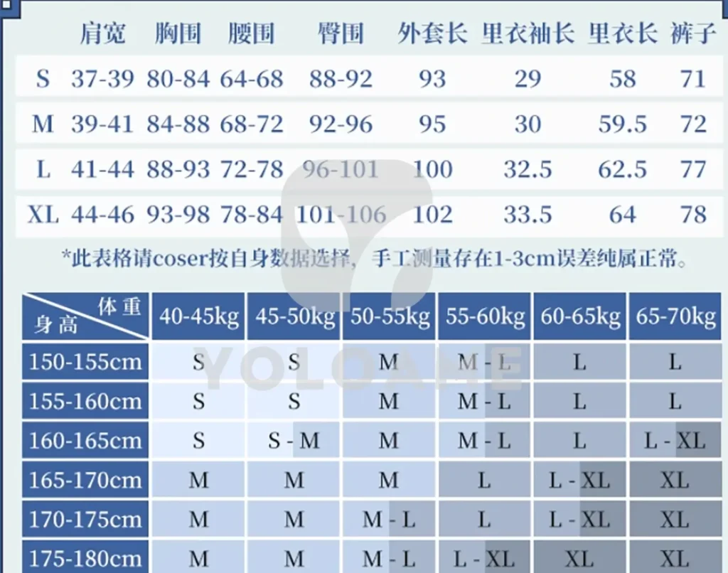 【三分妄想】崩壊スターレイル 彦卿 コスプレ衣装 | 公式正規品 1/3Delusion サイズ size