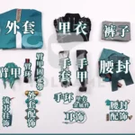 【三分妄想】崩壊スターレイル 丹恒 コスプレ衣装 | 公式正規品 1/3Delusion セット set