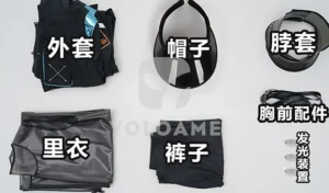 【三分妄想】アークナイツ ドクター コスプレ衣装 | 公式正規品 1/3Delusion セット set