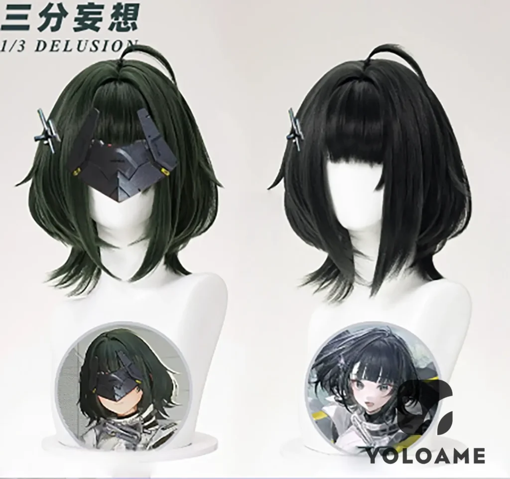 【三分妄想】アークナイツ 管理人 女性 コスプレ衣装 | 公式正規品 1/3Delusion ウィッグ wig