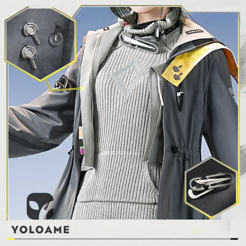 【三分妄想】アークナイツ 管理人 女性 コスプレ衣装 | 公式正規品 1/3Delusion 詳細6