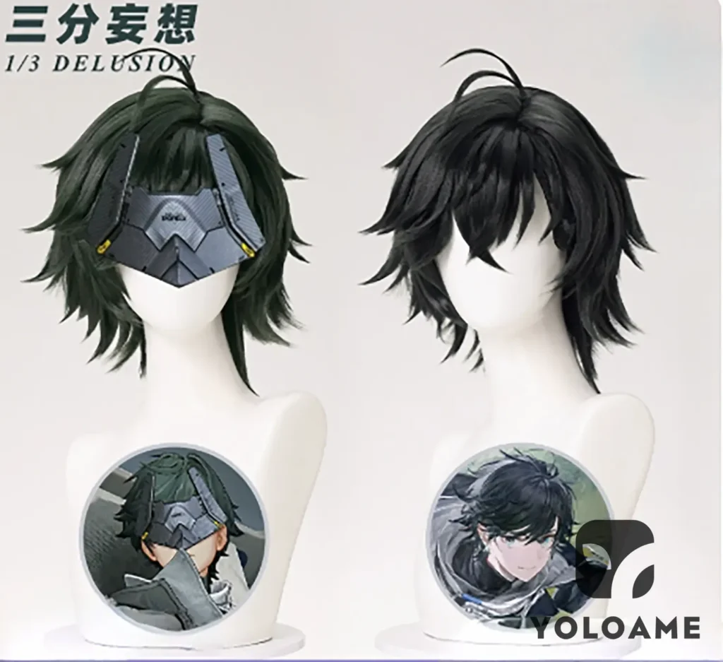 【三分妄想】アークナイツ 管理人 男性 コスプレ衣装 | 公式正規品 1/3Delusion ウィッグ wig