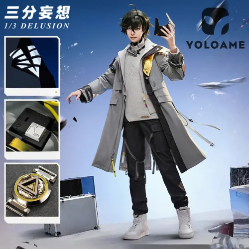 arknights-endfield-administrator-male-cosplay-outfit-front 【三分妄想】アークナイツ 管理人 男性 コスプレ衣装 | 公式正規品 1/3Delusion