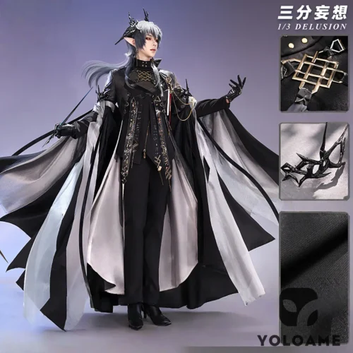 arknights-logos-cosplay-outfit-side 【三分妄想】アークナイツ ロゴス Ver2 コスプレ衣装 | 公式正規品 1/3Delusion